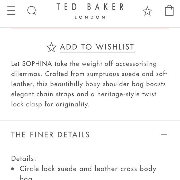 Ted Baker Sophina Bag in Olive - Picture 7 of 8